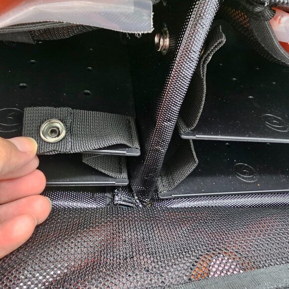 6 Pack Fitness Prodigy Camille Meal Management Tote Lime Green/Black - Picture 8 of 16